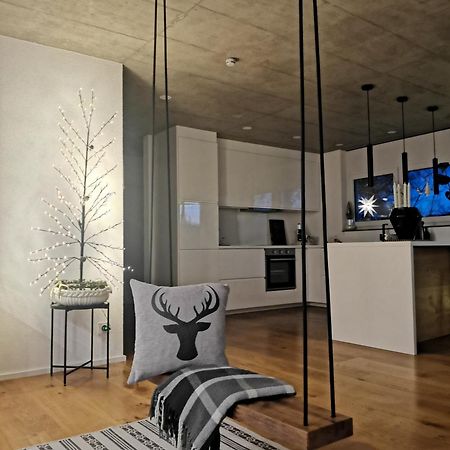 Moderne Ferienwohnung Rhenum mit Wallbox Waldshut-Tiengen Exterior foto