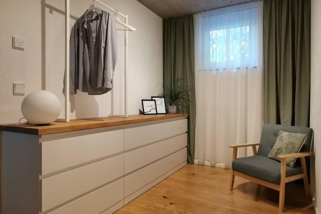 Moderne Ferienwohnung Rhenum mit Wallbox Waldshut-Tiengen Exterior foto