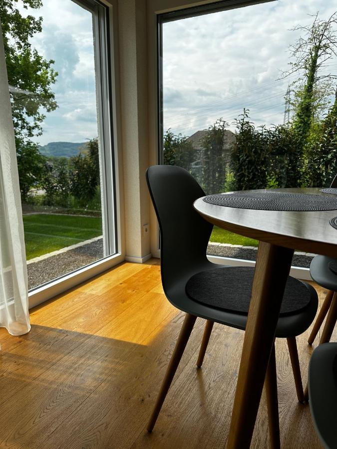 Moderne Ferienwohnung Rhenum mit Wallbox Waldshut-Tiengen Exterior foto