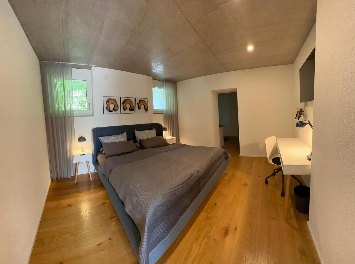 Moderne Ferienwohnung Rhenum mit Wallbox Waldshut-Tiengen Exterior foto