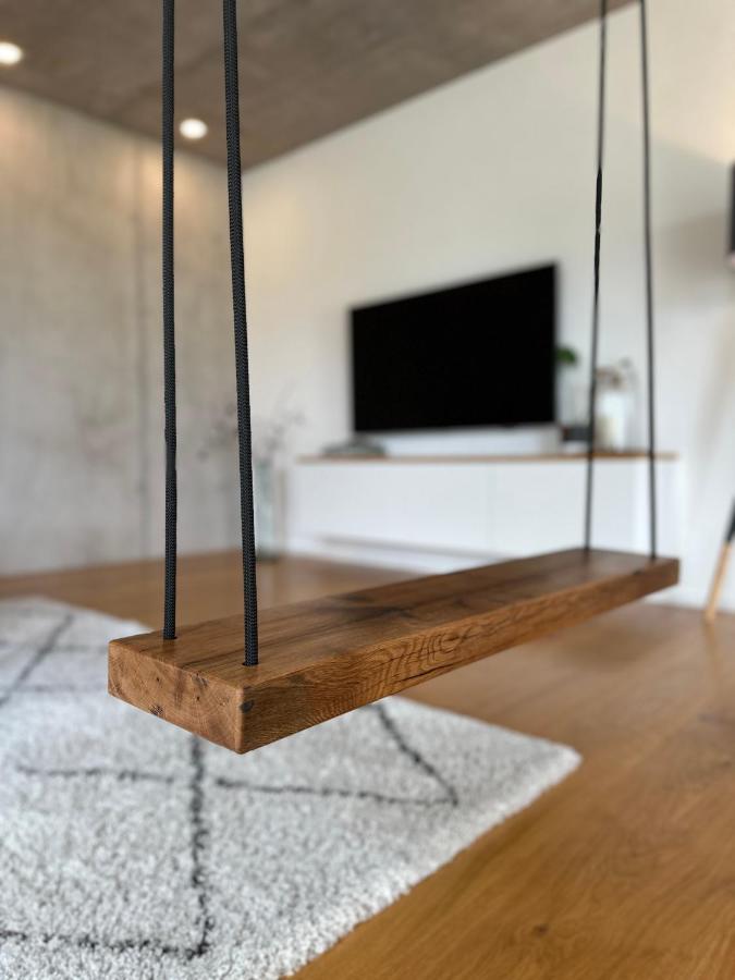 Moderne Ferienwohnung Rhenum mit Wallbox Waldshut-Tiengen Exterior foto
