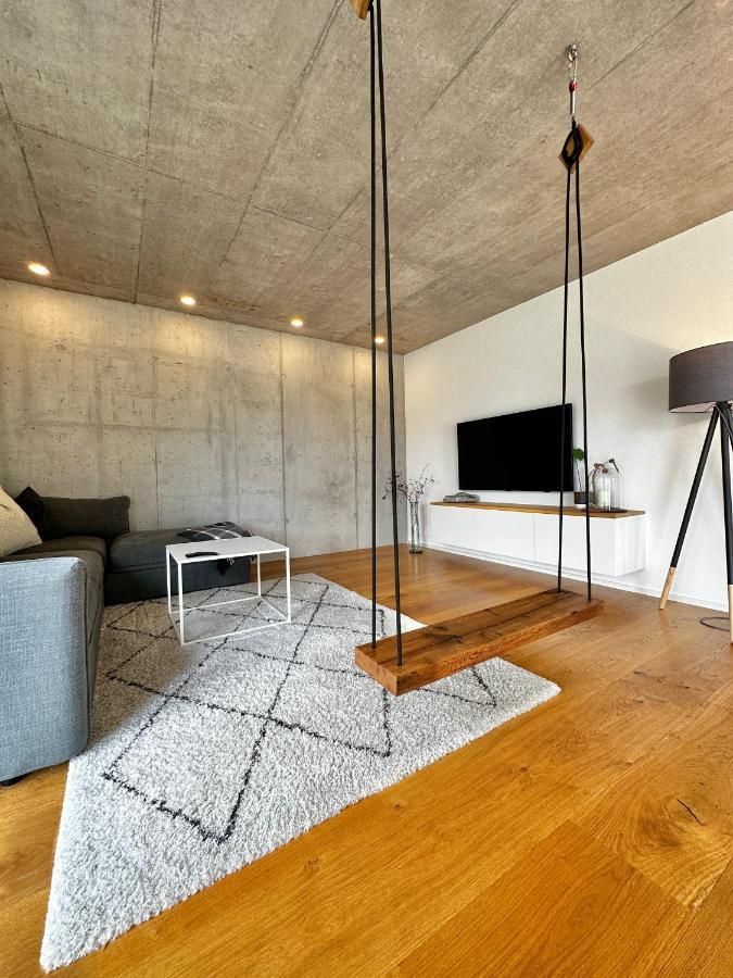 Moderne Ferienwohnung Rhenum mit Wallbox Waldshut-Tiengen Exterior foto
