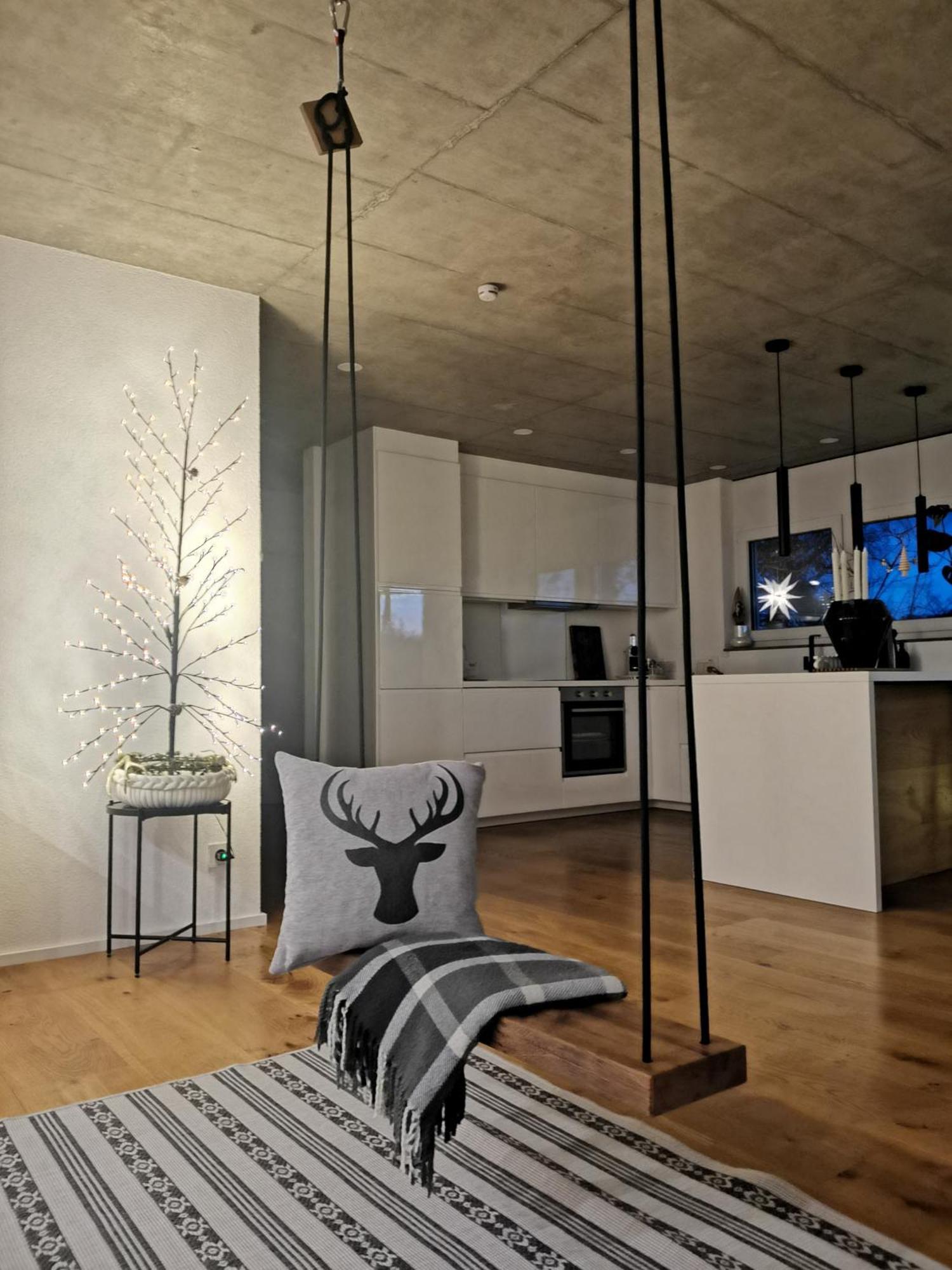 Moderne Ferienwohnung Rhenum mit Wallbox Waldshut-Tiengen Exterior foto